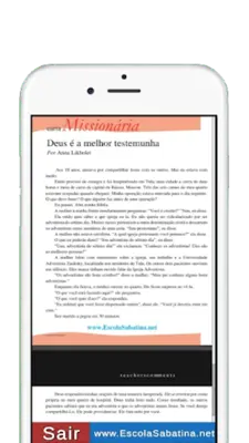 Escola SABATINA android App screenshot 5